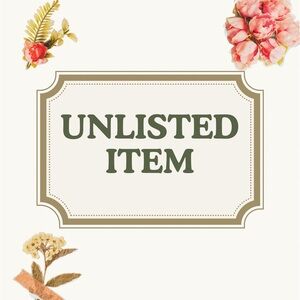 Unlisted Item